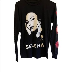 Selena cropped long sleeve
